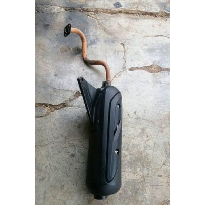 kenalpot senapot knalpot standar vario 110 karbu pnp vario 110 techno karbu ori copotan
