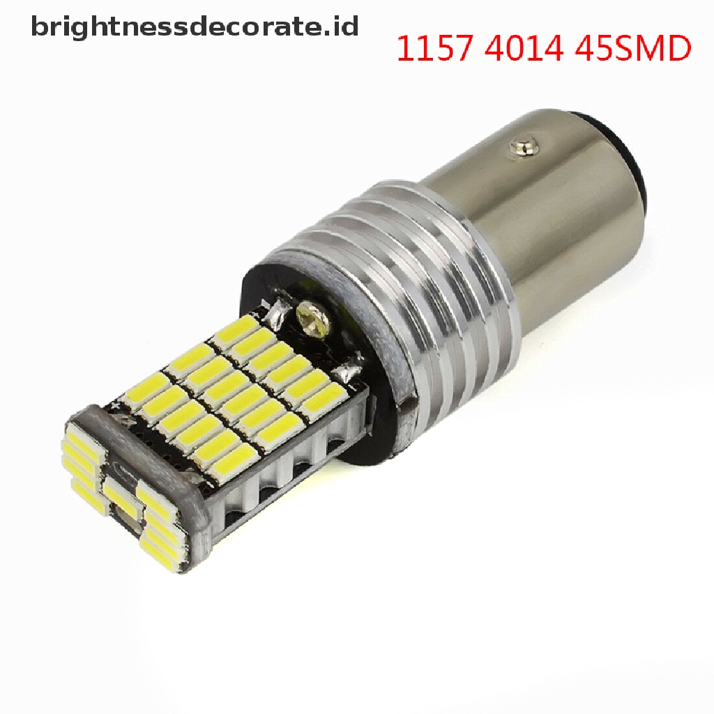 Lampu Led Canbus P21W / 5w Bay15D 45 Smd 4014 1157 Untuk Belakang Mobil