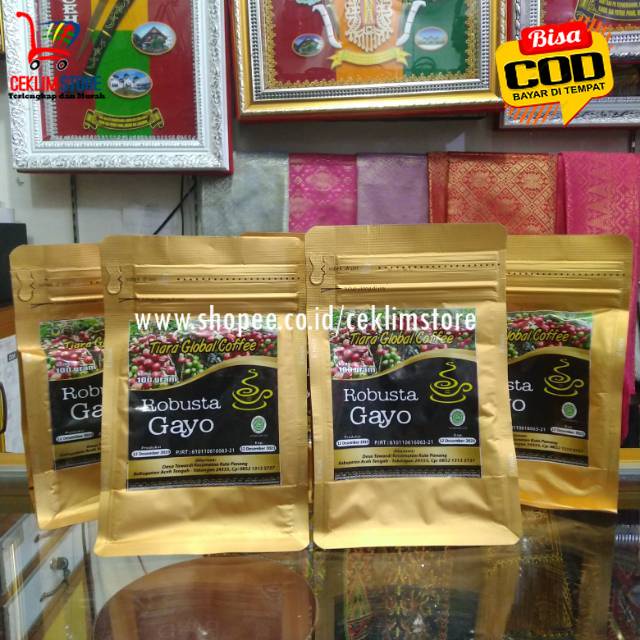

Kopi Robusta Gayo Asli Aceh