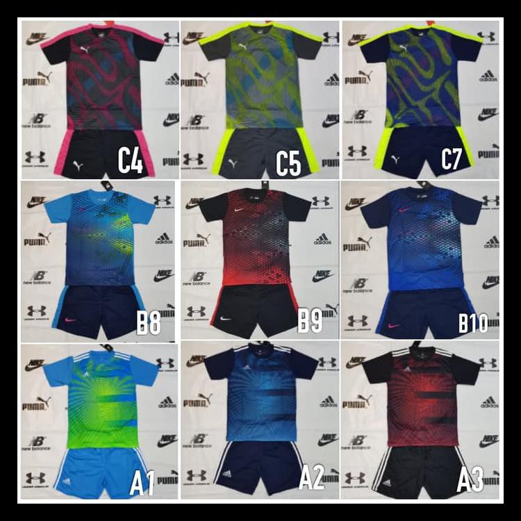 BOOMBASTIS BAJU KAOS FUTSAL/BOLA ANAK JUNIOR NIKE ADIDAS PUMA STELAN TERJAMIN