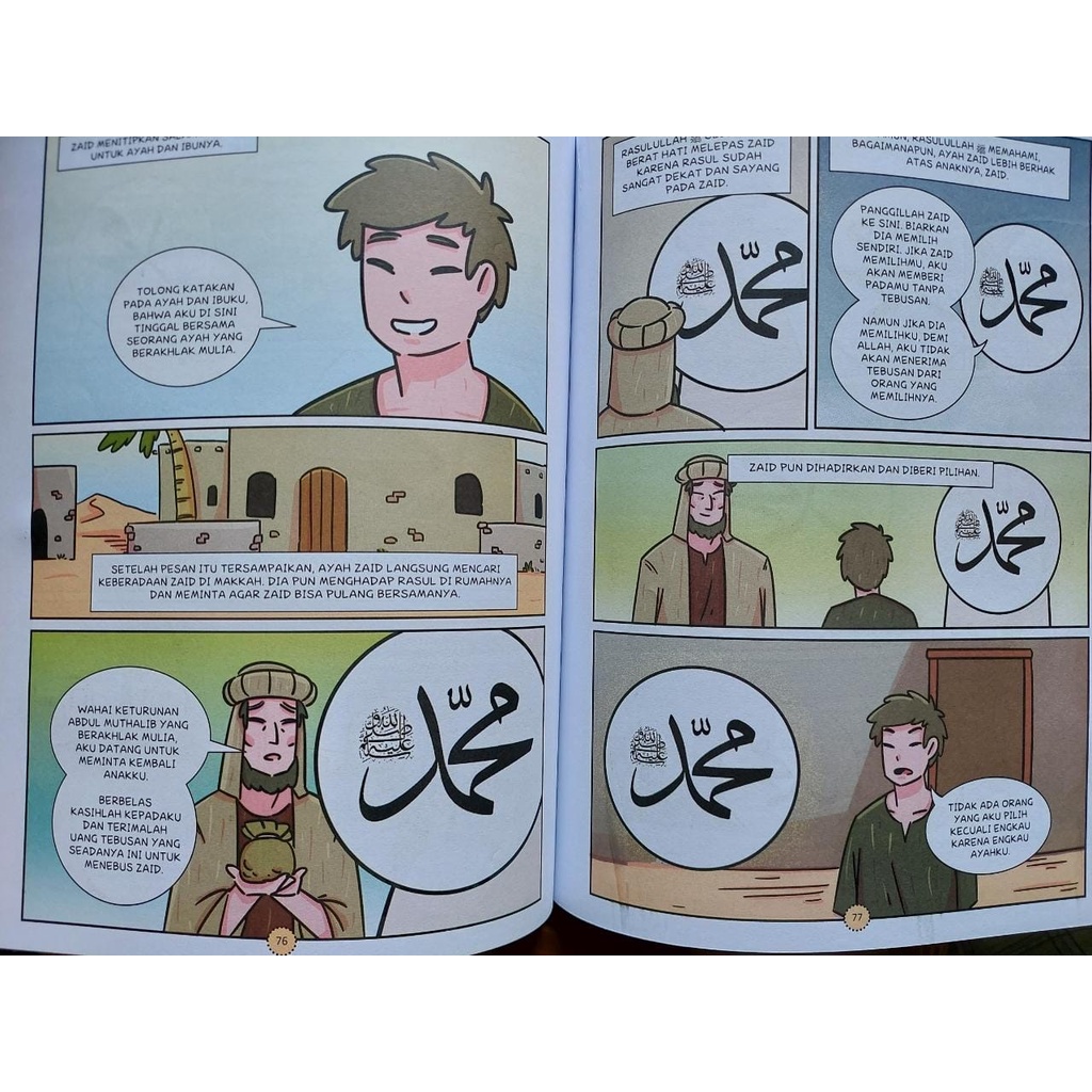 Komik Anak Islam : 10 Sahabat Mulia Karena Islam