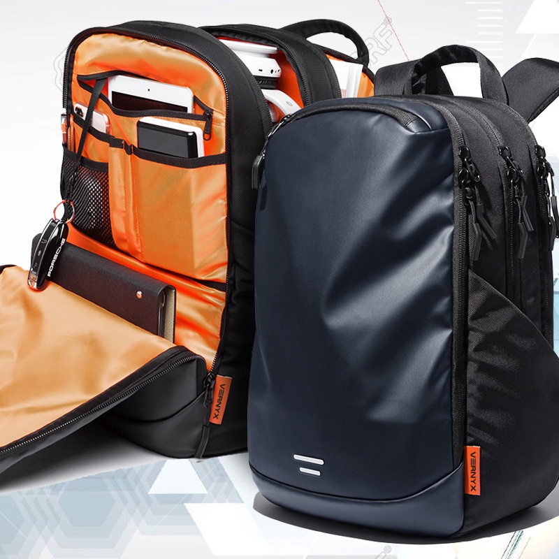 VERNYX Tas Ransel Pria Laptop Backpack Punggung Gendong Travel Pria Import Stalker Premium TSJ486