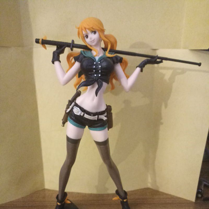 One piece Nami Flag Diamond ship figure ori banpresto