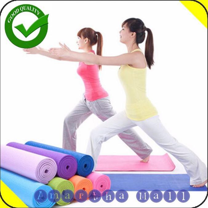 [[BISA COD]] Matras Yoga Berkualitas Anti Slip | Karpet Yoga Mat Untuk Senam Lantai