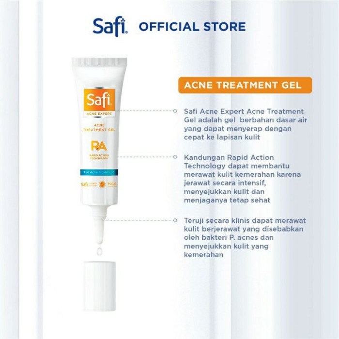 SAFI Acne Expert Treatment Gel
