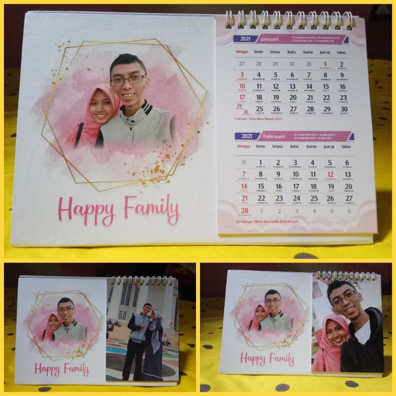

Kalender custom meja