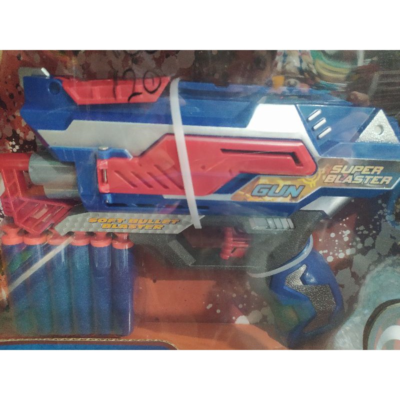 mainan pistol nerf super heroes marvel