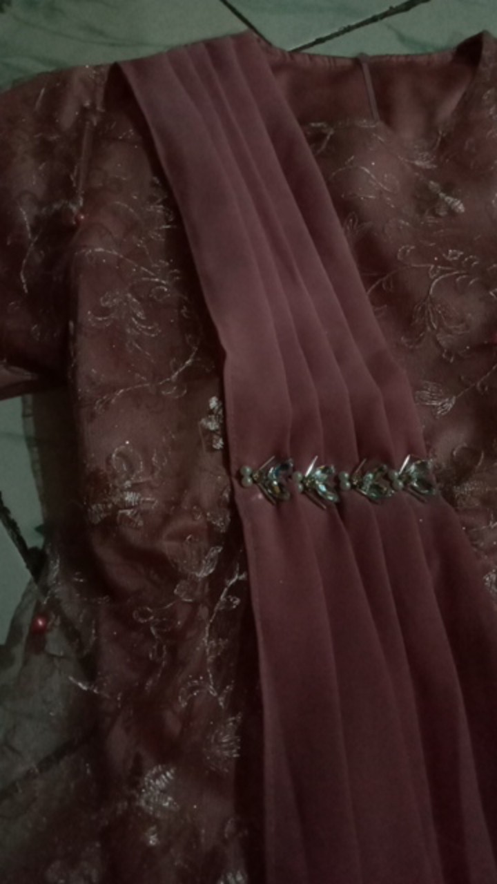 Maura Couple - Sania Ruffle Batik Couple Ori Ndoro Jowi Dnt Garansi Termurah Shopee - Batik Couple