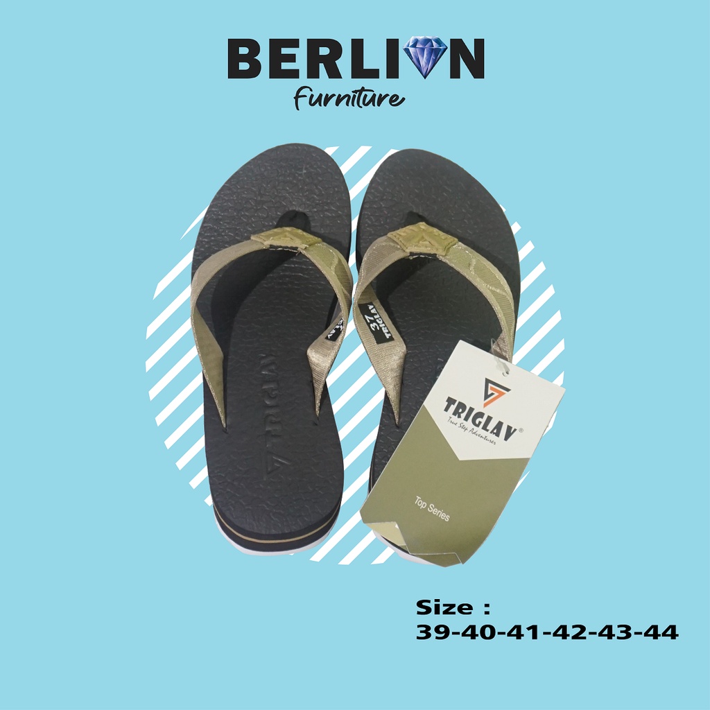 Sandal Triglav Premium / Sandal Jepit Cewe ORIGINAL 100%