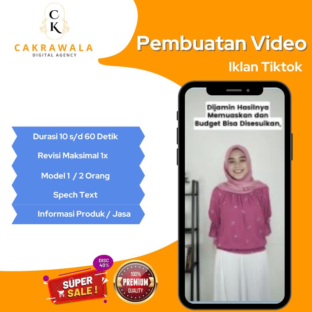 Jasa Pembuatan Video Promosi Tiktok