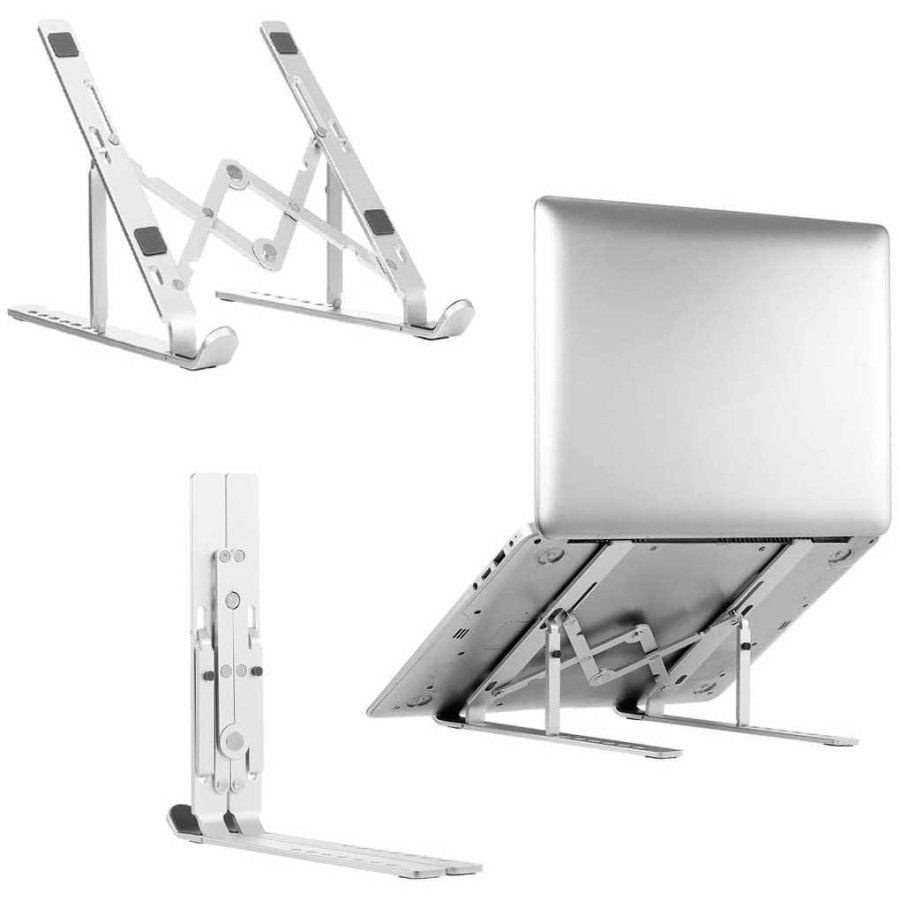 Docooler Laptop Stand Lipat Aluminium Foldable Adjustable