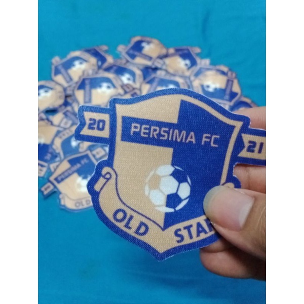 Custom Logo Semi Woven Hotpress