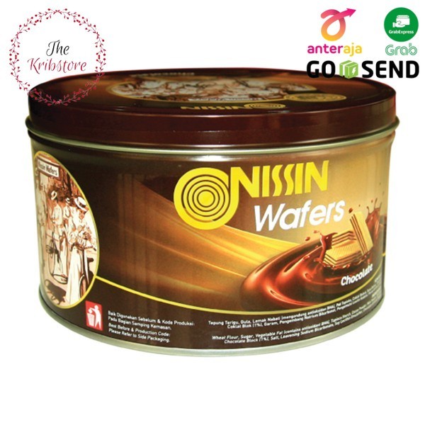 

NISSIN Wafers Chocolate Wafer Cokelat Kaleng Tin 200 gr