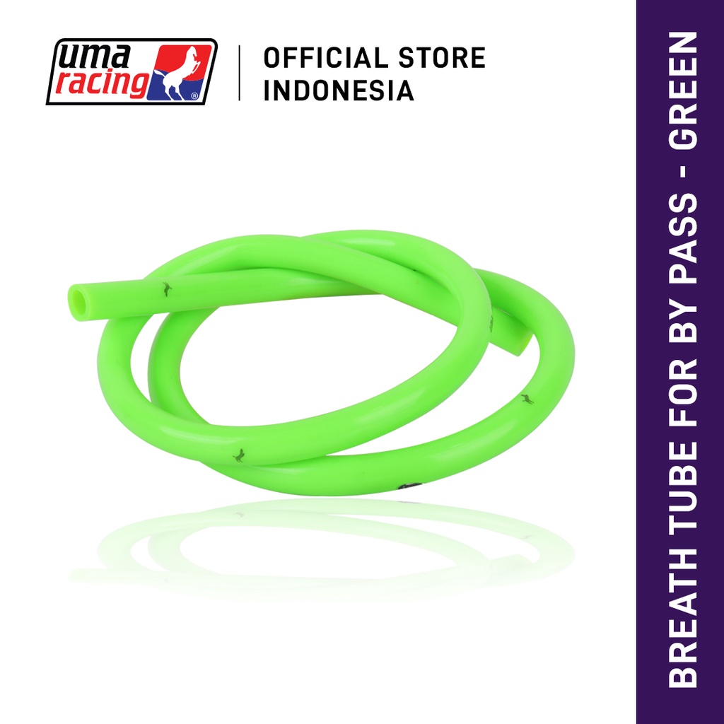 Uma Racing - SELANG HAWA / BREATH TUBE FOR BY PASS (NEW) - GREEN [ 02B00300 ]