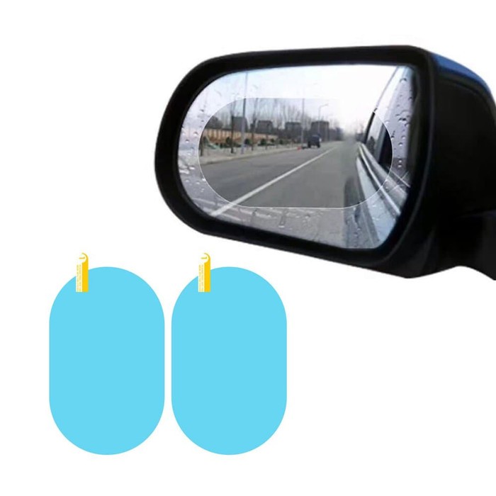 Anti Fog Waterproof Rainproof Car Mirror / Kaca Spion Mobil Oval Anti Embun Antifog