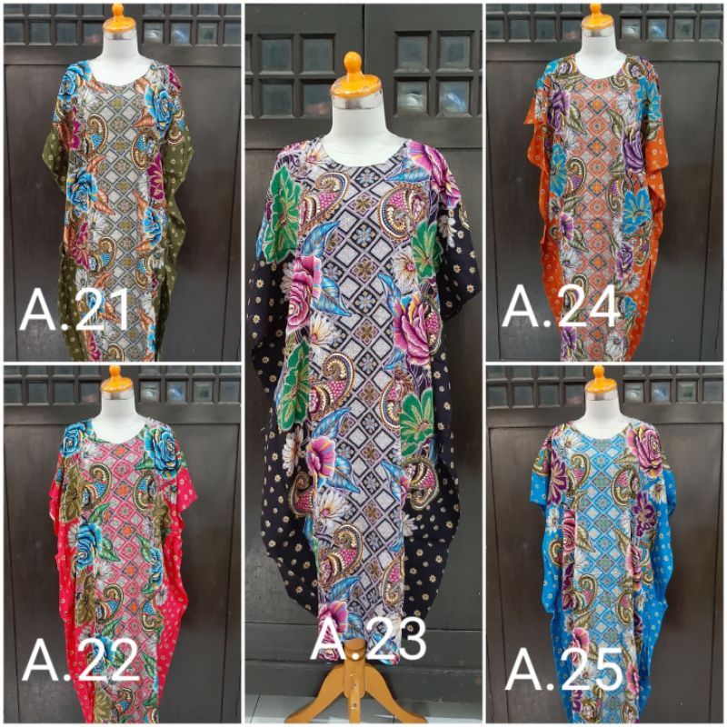 Daster kencana ungu jumbo kalong