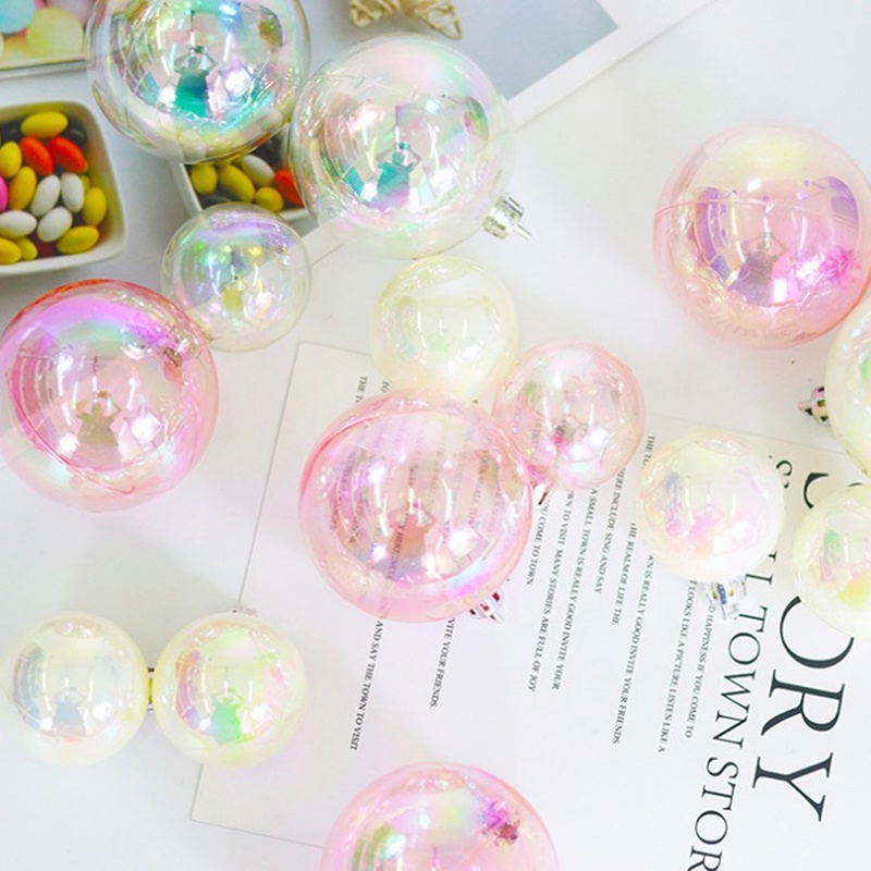 {LUCKID}Bubble Ball Cake Decor Bowknot Transparent Ball Symphony Baking Dress Up Supply