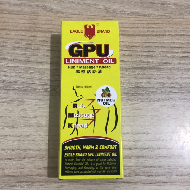 Minyak Urut GPU - Minyak Pala 60ml