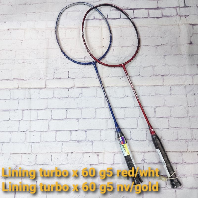 RAKET LINING TURBO X 60 G5 ORIGINAL