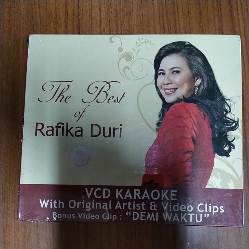 VCD Rafika Duri - The Best Of. Harga: Rp 40.000