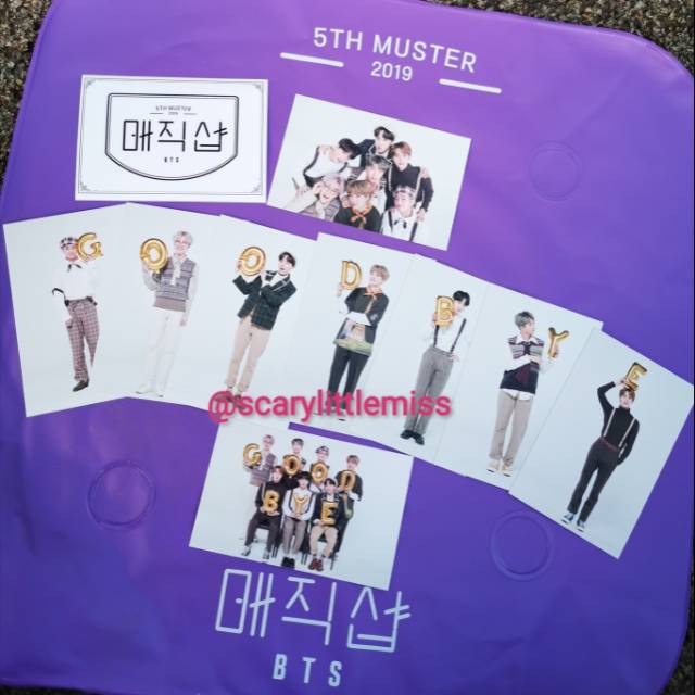 BTS 5th Muster Live Play PC Card