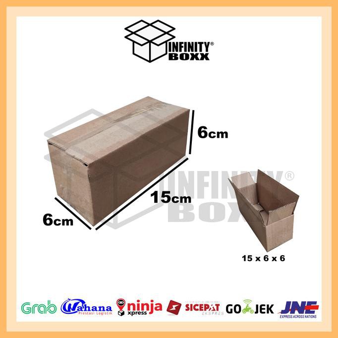 

Kardus Box Luar Polos Packaging Packing 15X6X6 Cm