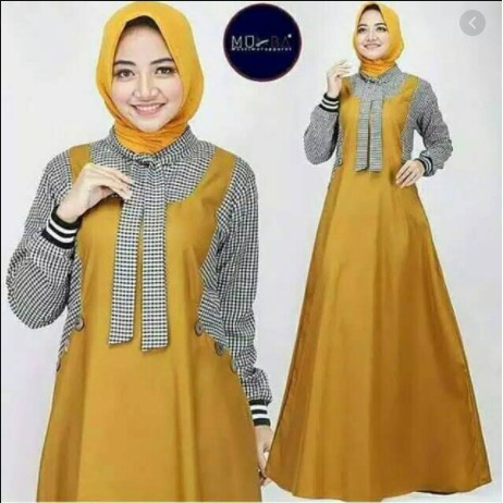 TRAND TERBARU 2021 GAMIS REMAJA ANAYA NADIN Olala Maxi Size S M L FH01 / Aina Remple Maxi / Moscrepe