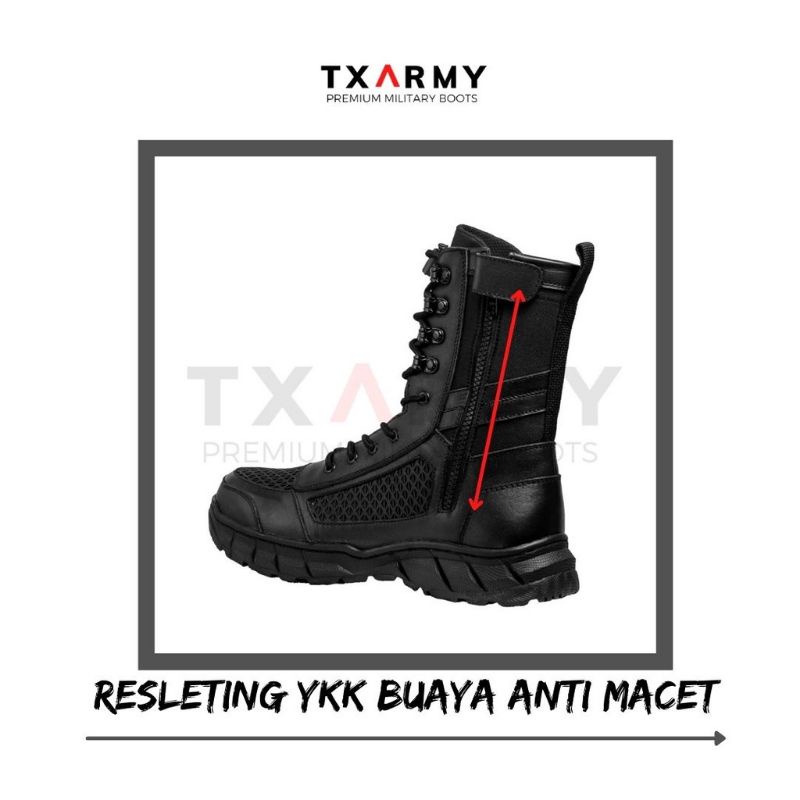 SEPATU PDL SARANG TAWON LIBRA MERK TX-ARMY BAHAN KULIT SAPI ASLI SEPATU PDL DINAS LAPANGAN TNI POLRI SECURITY SATPAM