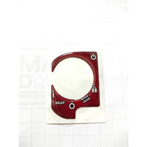 TIMBUL EMBLEM KUNCI KONTAK MOTOR HONDA VARIO 150 Scoopy keyless Vario 150 2018 2019 2020 murah-E