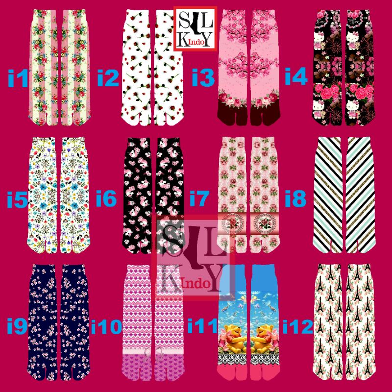 KAOSKAKI PRINTING MUSLIMAH PRODUKSI SENDIRI BAHAN BAGUS HARGA HEMAT