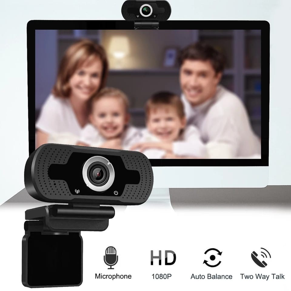 WEBCAM HD 1080p USB PC/Laptop Plus Built in MIC Camera Live Streaming