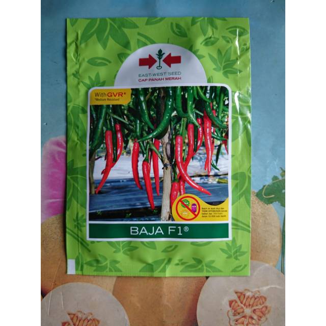 Benih Biji Bibit Cabe Merah Besar BAJA F1 10gr