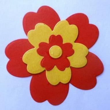 

Cutting Dies - Flower 5 Petals Pattern (4Pcs)