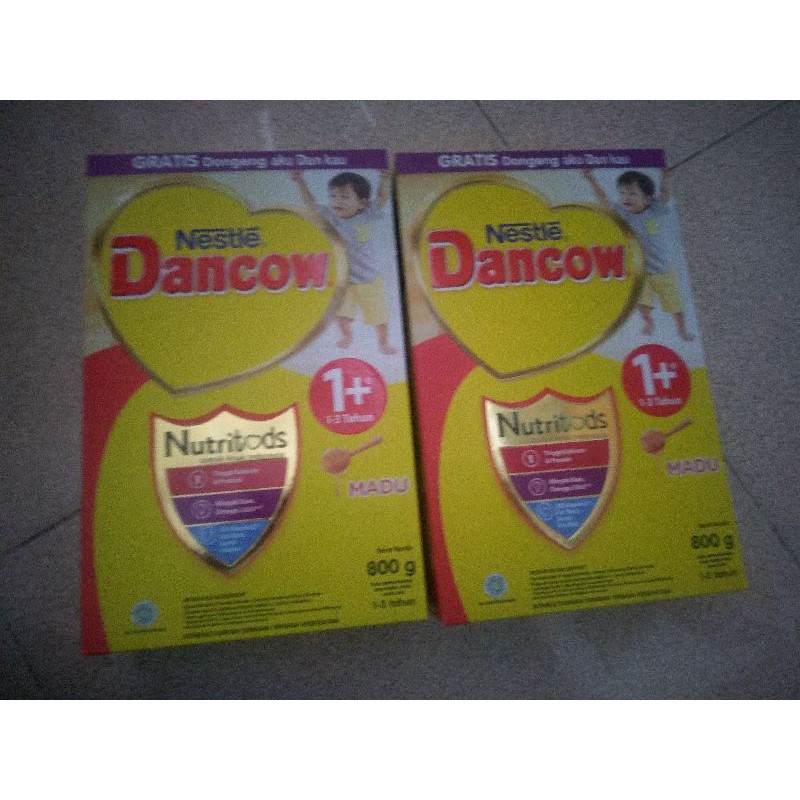 SUSU DANCOW 1+ MADU, VANILA 800GRAM FREE BUKU DONGENG