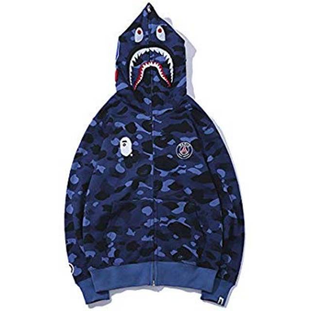 JAKET BAPE X PSG
