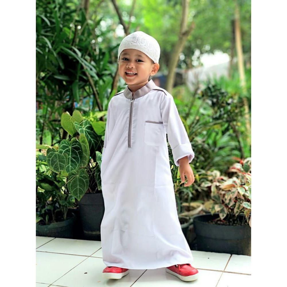 Salim_Moslem - Busana Muslim/Gamis Anak Laki Laki/Koko Anak Laki-Laki Bahan Toyobo