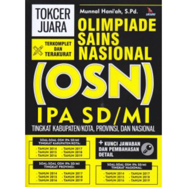 Tokcer Juara Olimpiade Sains Nasional Osn Ipa Munnal Hani Ah S Pd Laksana Original Shopee Indonesia