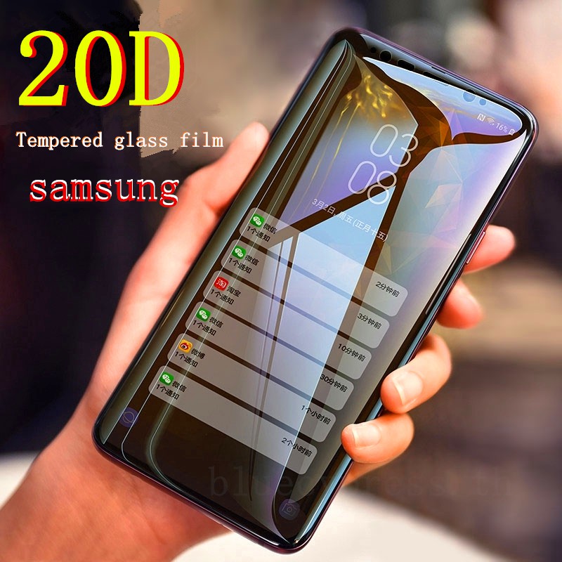 Ready Stock Samsung J6 M10 M20 A8S A40 New 20D HD Not broken screen Tempered Glass Screen Protector