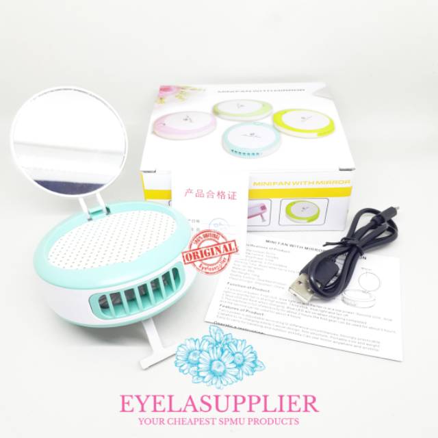 Blower Elektrik cermin mini air conditioning automatic fan untuk eyelash extension