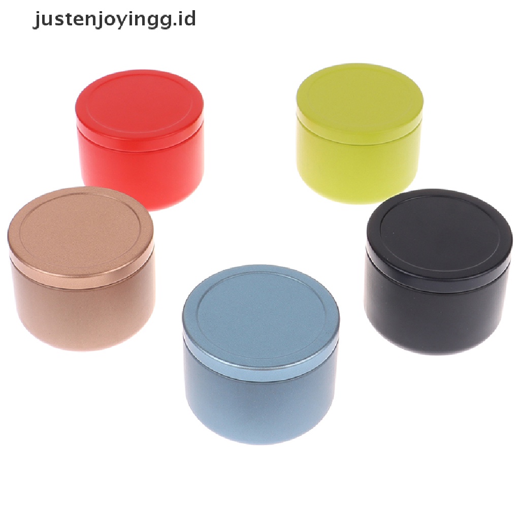 // justenjoyingg.id // Airtight Smell Proof Container Aluminum Herb Stash Jar Metal Sealed Can Tea Jar ~