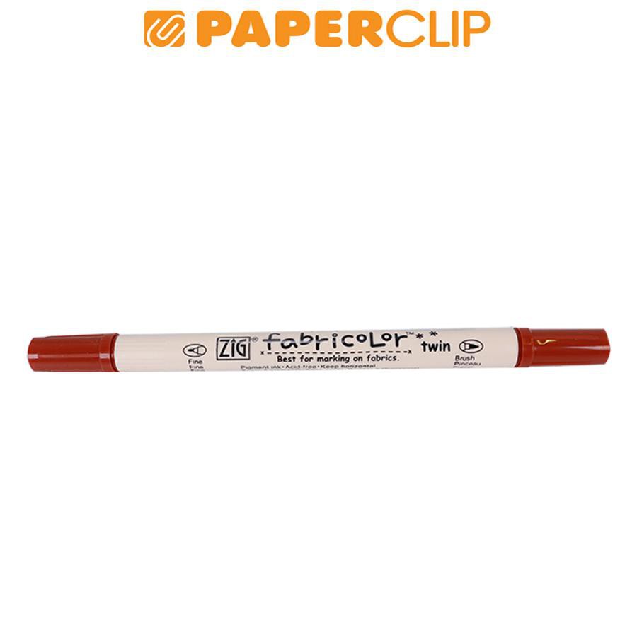 

PEN BRUSH ZIG KURETAKE FABRICOLOR TWIN TC-4000 060 BROWN
