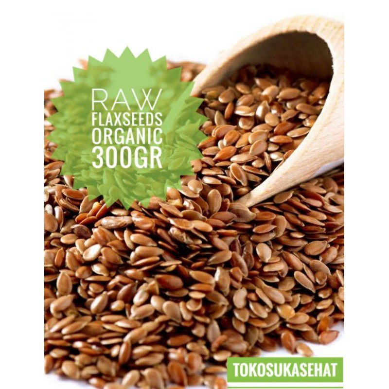 

Flaxseeds Brown Organic / Biji Rami Organik -300gram