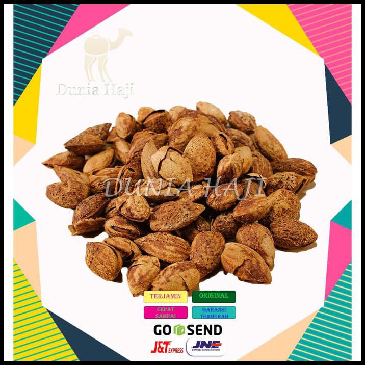 

Qw8C Kacang Almond Roasted ( Kacang Panggang ) In Shell Usa /500Gr Murah Csa6