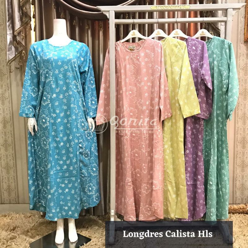 Daster Tangan Panjang by Qonita  Batik & Boutique