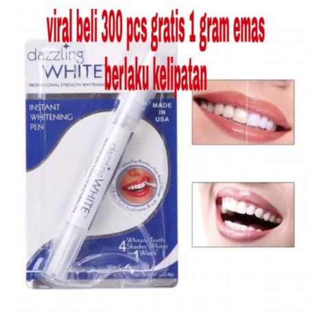 Pemutih Gigi Dazzling White Instan Whitening Pen