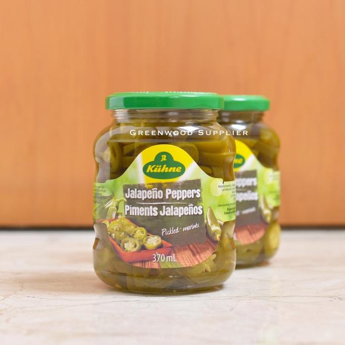 

Kuhne Jalapeno Peppers / Cabai Jalapeno - 370ML