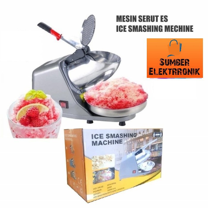 Mesin Serut Es Batu Listrik / Ice Smashing Machine matsunichi K951