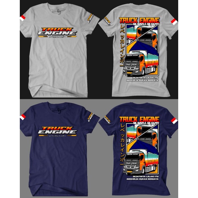 KAOS TRUCK ENGINE / KAOS TRUK ENGINE / KAOS TRUCK OLENG TERBARU ORIIGINAL