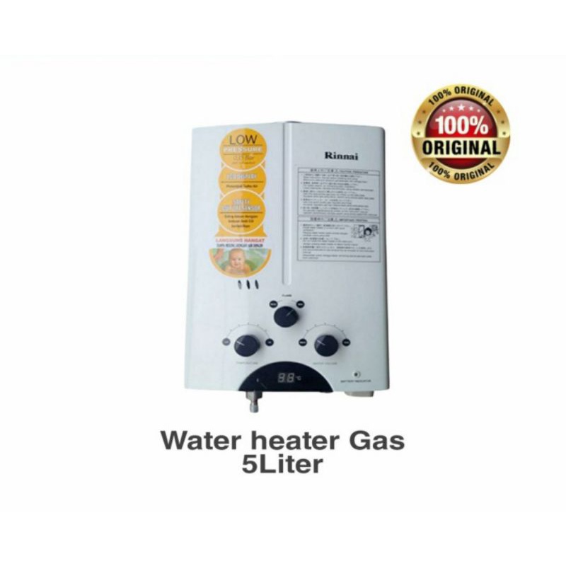 Rinnai Water Heater Instan REU 5 CFC / Water Heater Gas Murah