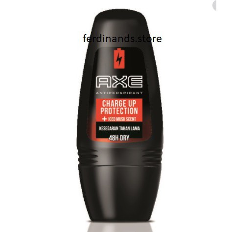AXE Deodorant Roll On Charge Up Protection 50ml & Varian Axe Urban anti Bacterial Protection